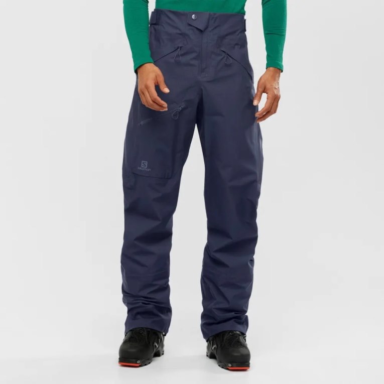 Pantalones De Esquí Salomon Outpeak GTX 3L Hombre Azul Marino | MX EJAS248